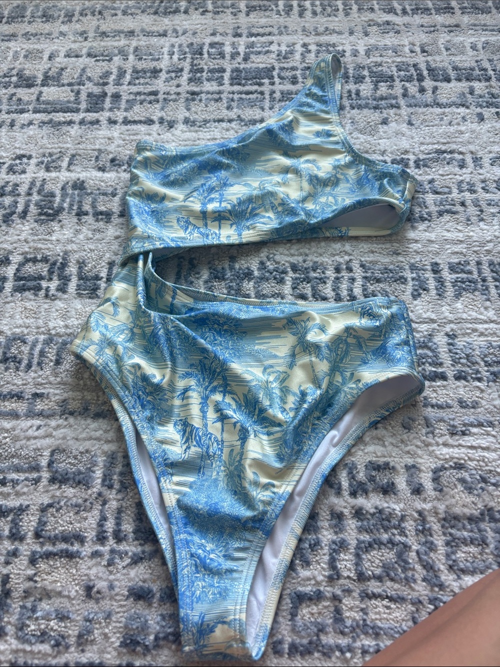Noli isla off the shoulder swimsuit, color: paradise